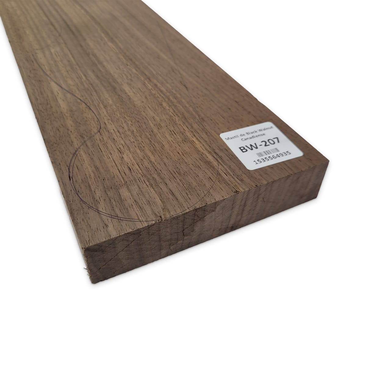 Mastil BW-207 de Black Walnut Especial Radial para Bajo9