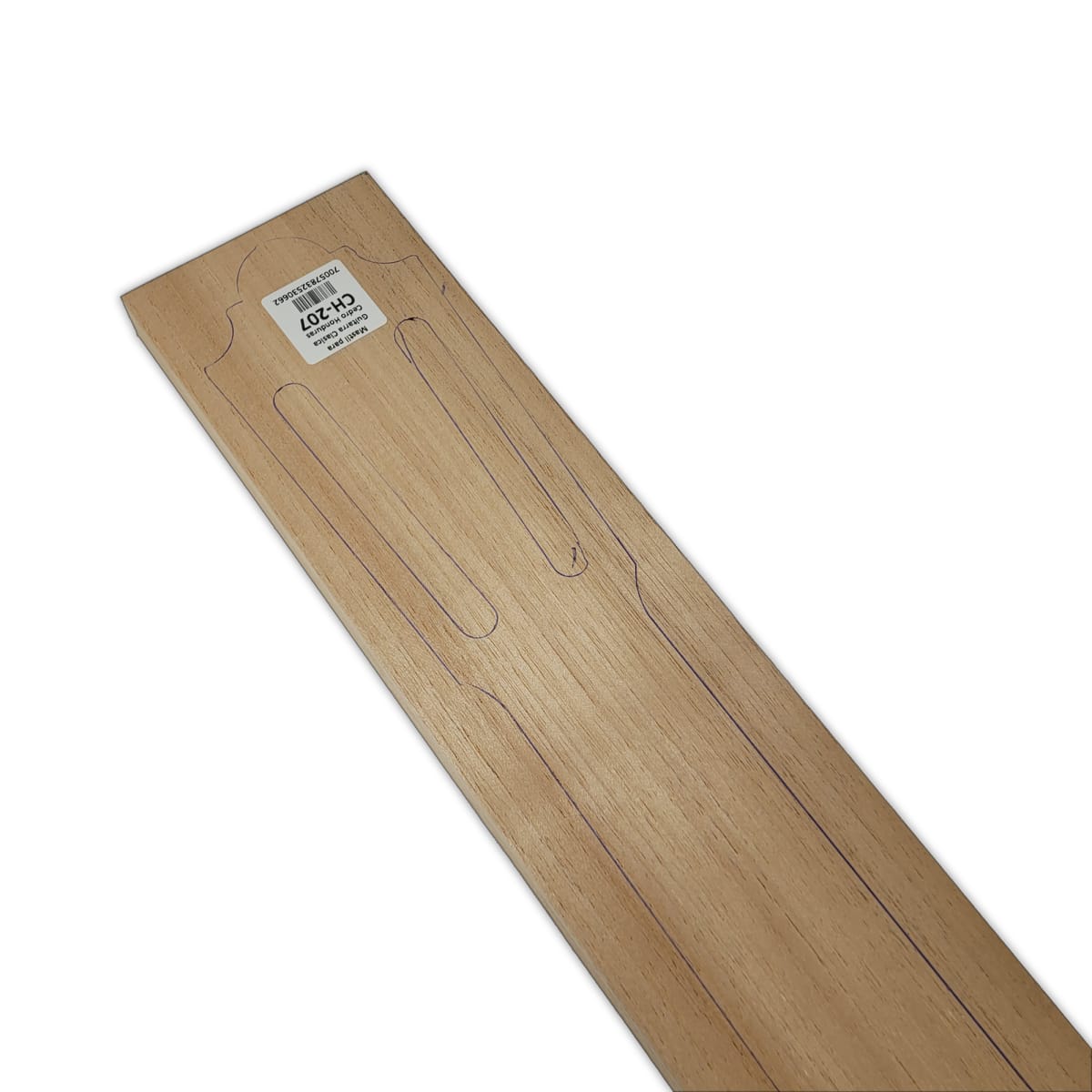 Mastil para Guitarra CH-207 de Cedro Honduras Especial corte Radial5