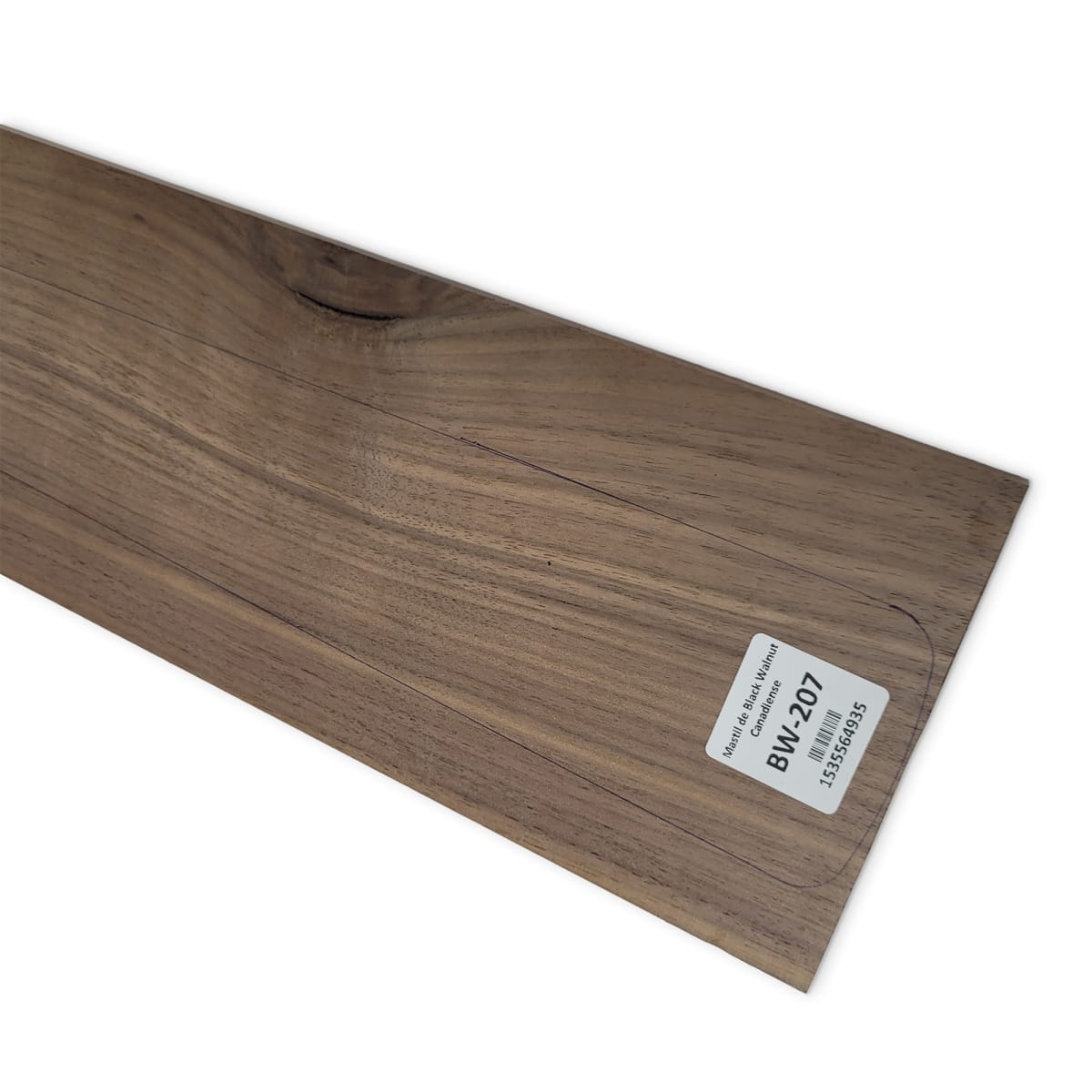 Mastil BW-207 de Black Walnut Especial Radial para Bajo8