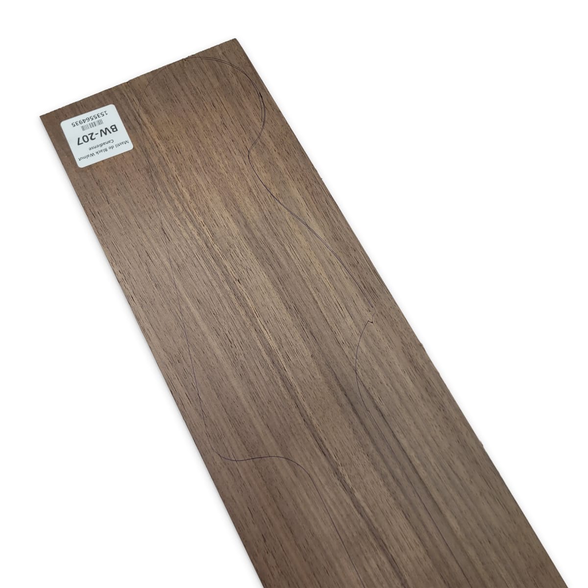 Mastil BW-207 de Black Walnut Especial Radial para Bajo6