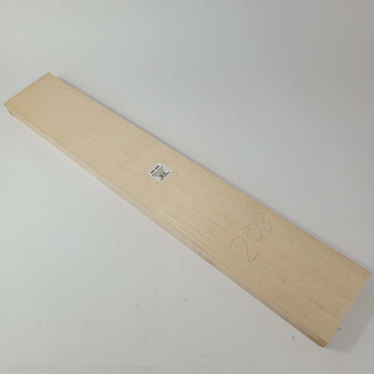 Pieza Unica MP-208 de Maple Arce Canadiense Especial Radial para Mastil de Guitarra 22 Trastes8