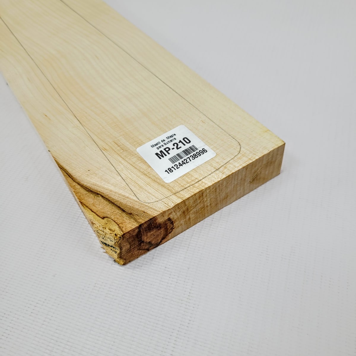 Pieza Unica MP-210 de Maple Canadiense Especial para Mastil de Guitarra6