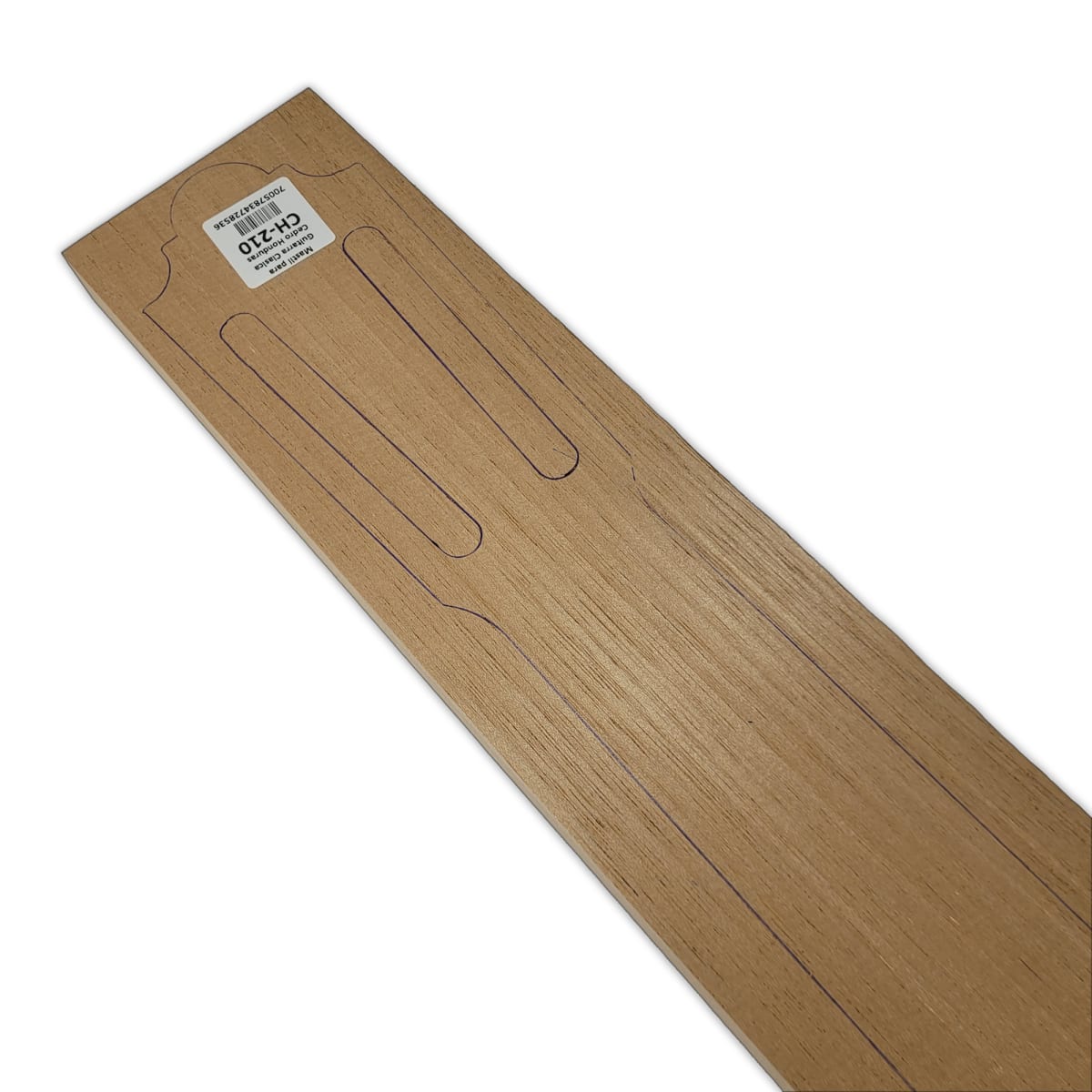 Mastil para Guitarra CH-210 de Cedro Honduras Especial corte Radial7