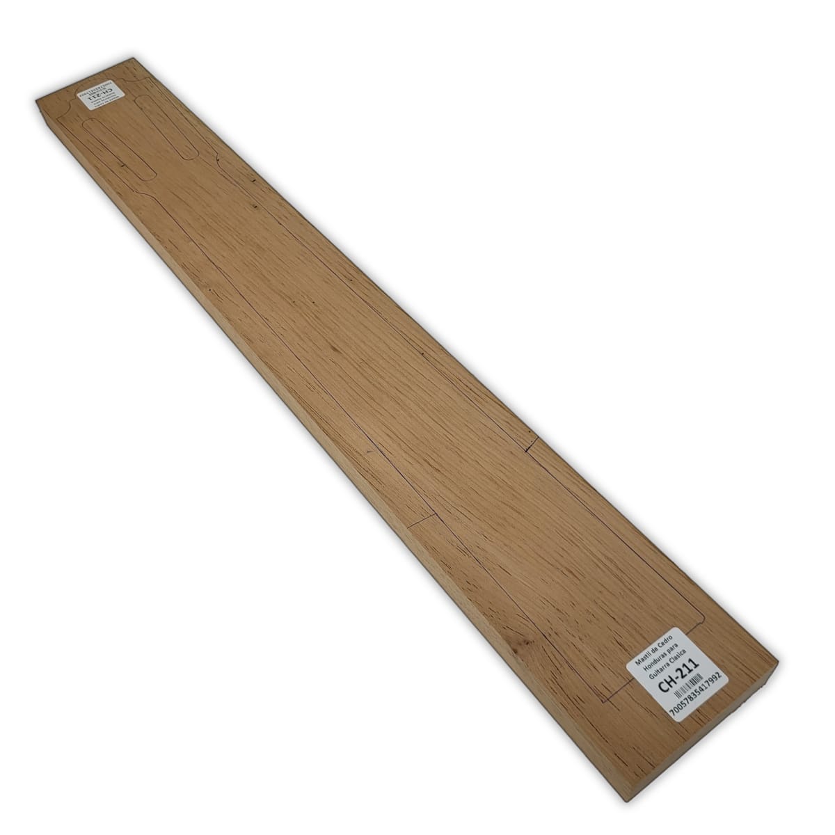 Mastil para Guitarra CH-211 de Cedro Honduras Economico con Detalles 0