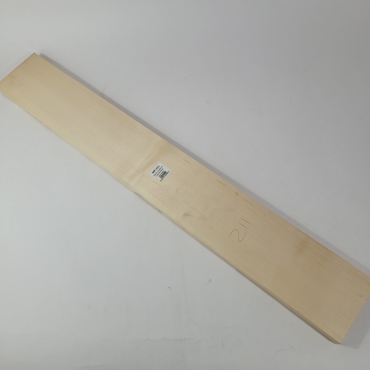 Pieza Unica MP-211 de Maple Arce Canadiense Especial Radial para Mastil de Guitarra 24 Trastes7