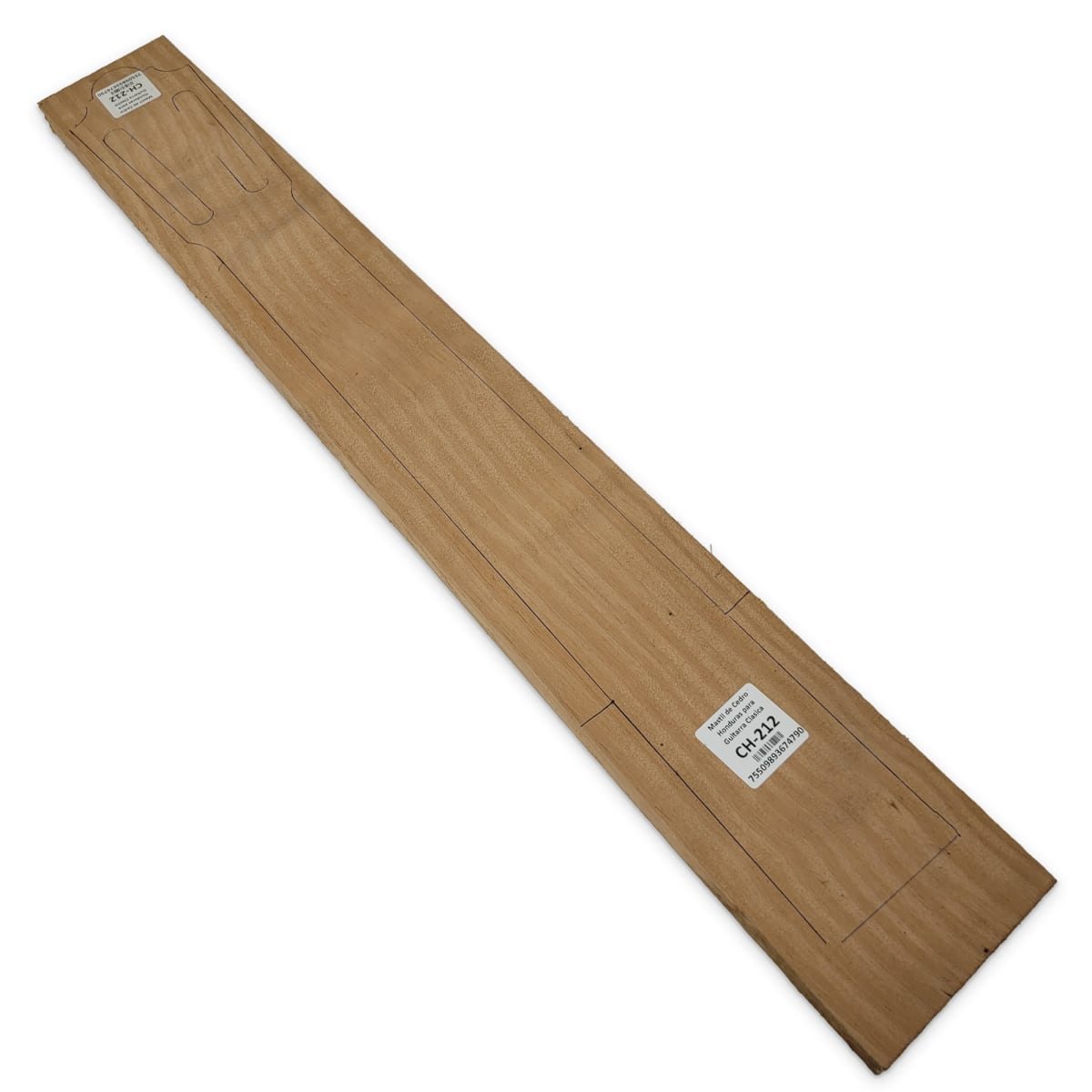 Mastil para Guitarra CH-212 de Cedro Honduras Economico con detalles 0