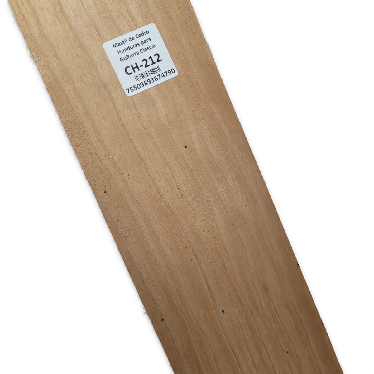 Mastil para Guitarra CH-212 de Cedro Honduras Economico con detalles6