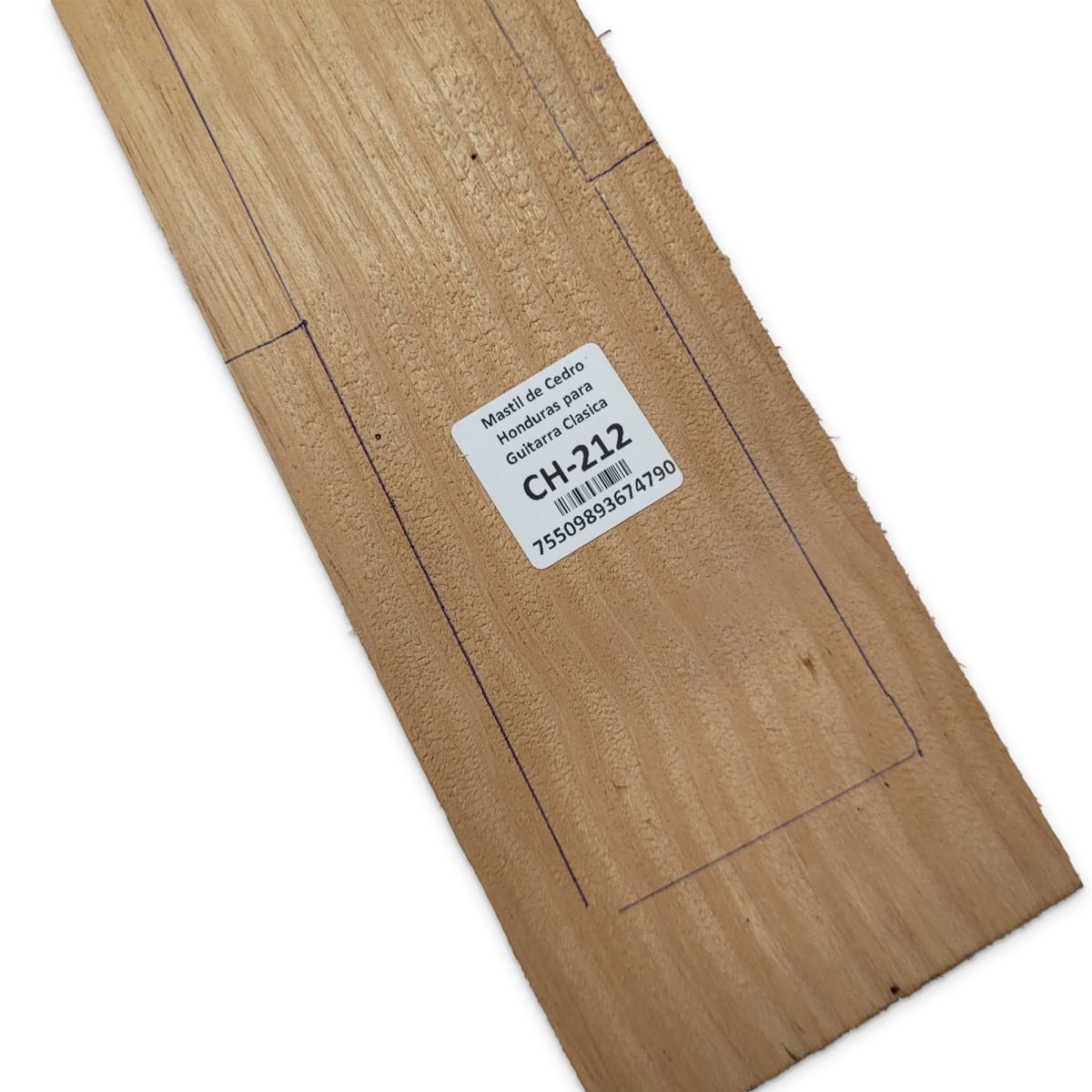 Mastil para Guitarra CH-212 de Cedro Honduras Economico con detalles8