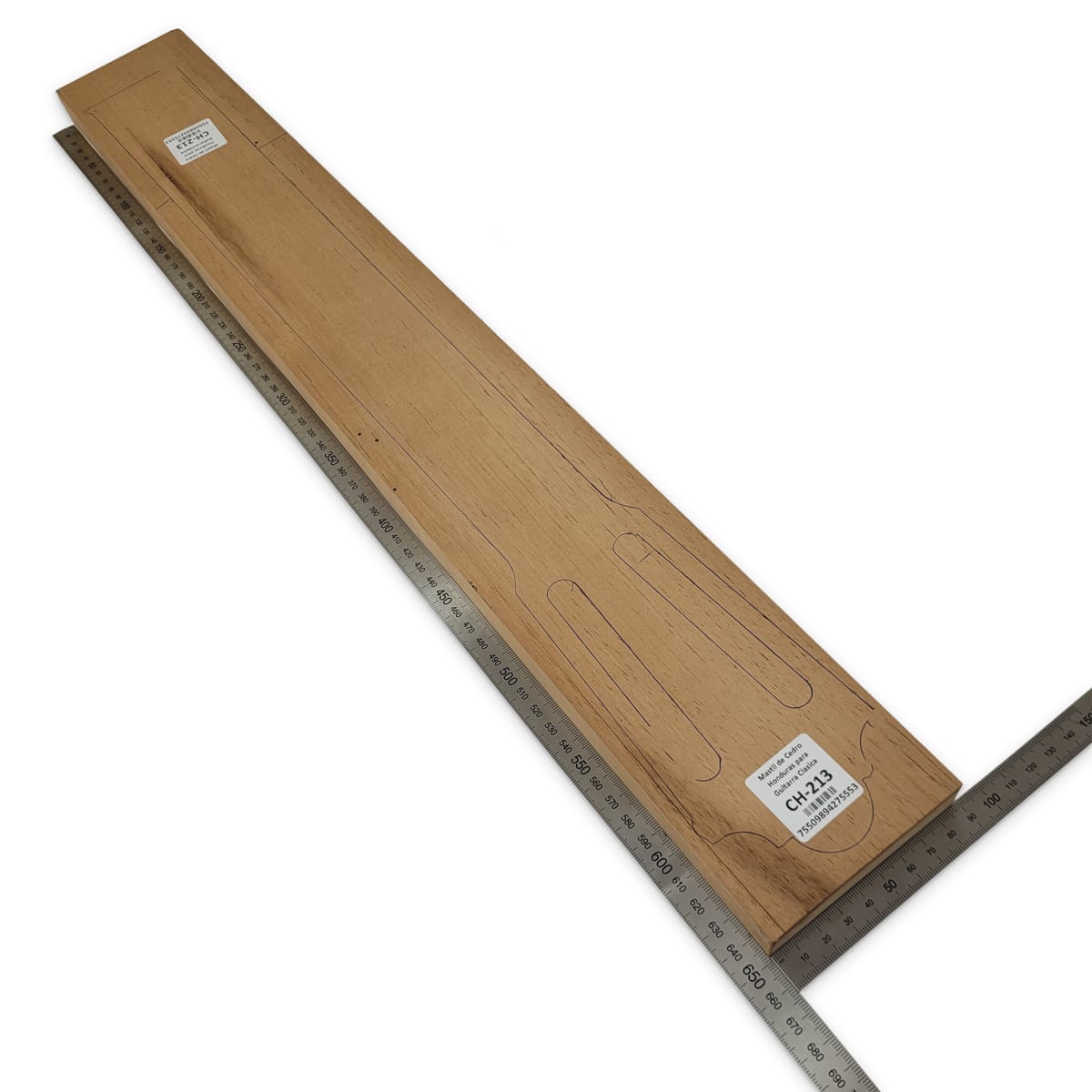 Mastil para Guitarra CH-213 de Cedro Honduras Economico con detalles2