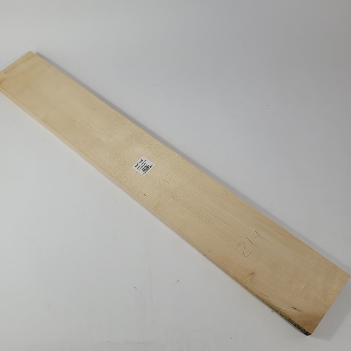 Pieza Unica MP-214 de Maple Arce Canadiense Especial Radial para Mastil de Guitarra 24 Trastes10