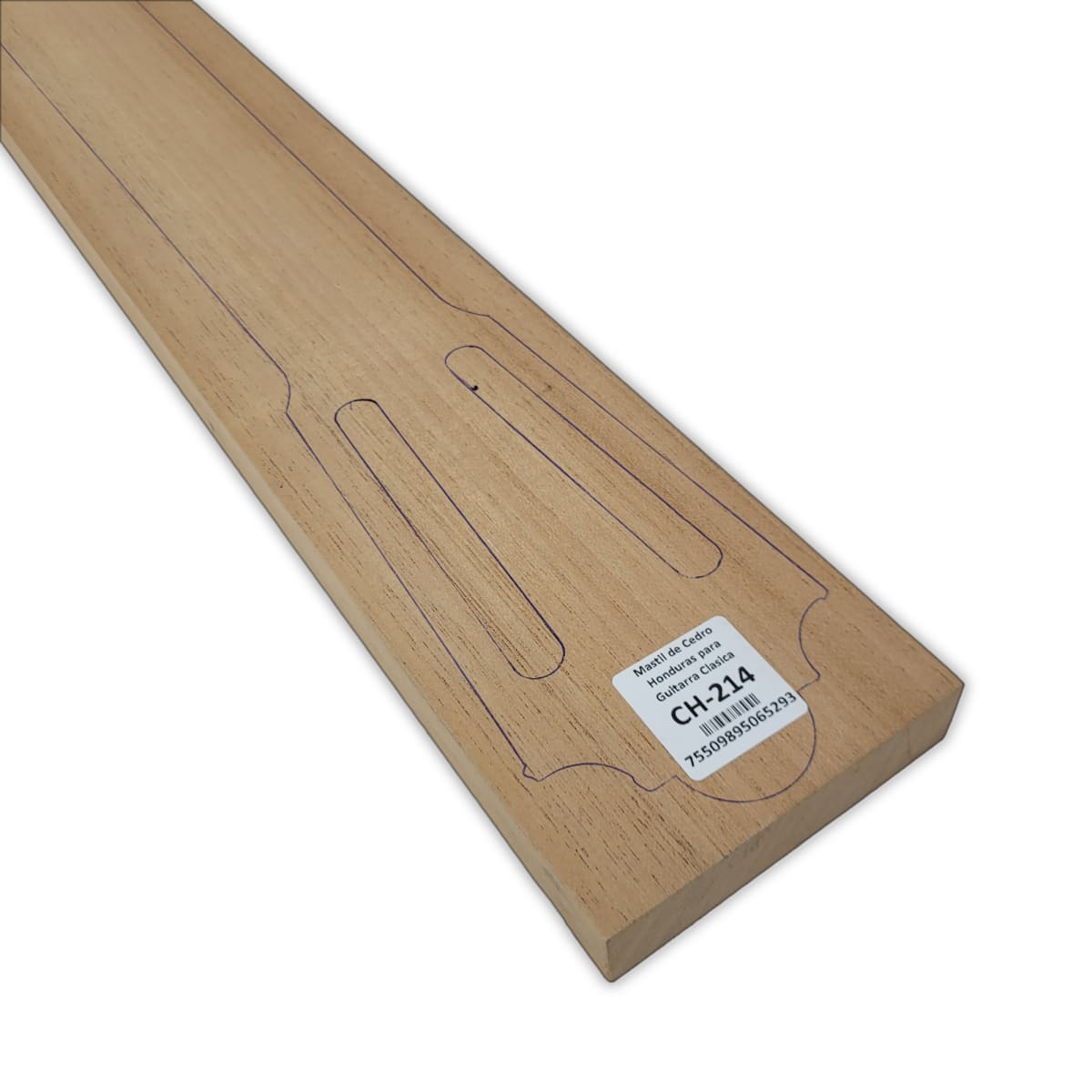 Mastil para Guitarra CH-214 de Cedro Honduras Economico con Detalles5