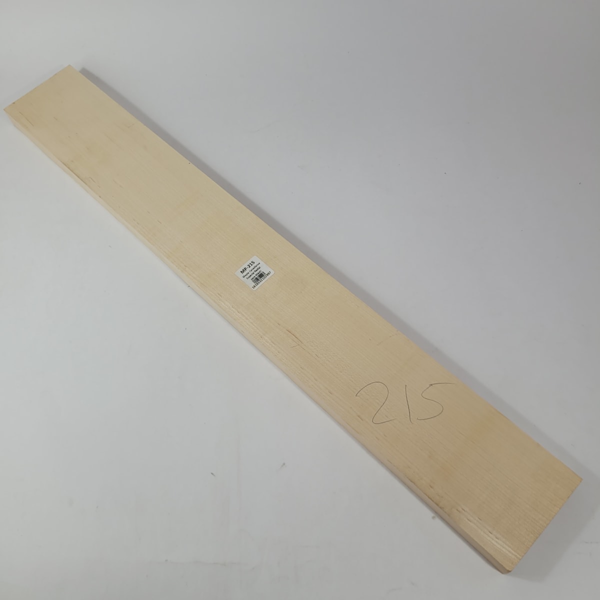 Pieza Unica MP-215 de Maple Arce Canadiense Especial Radial para Mastil de Guitarra 24 Trastes8