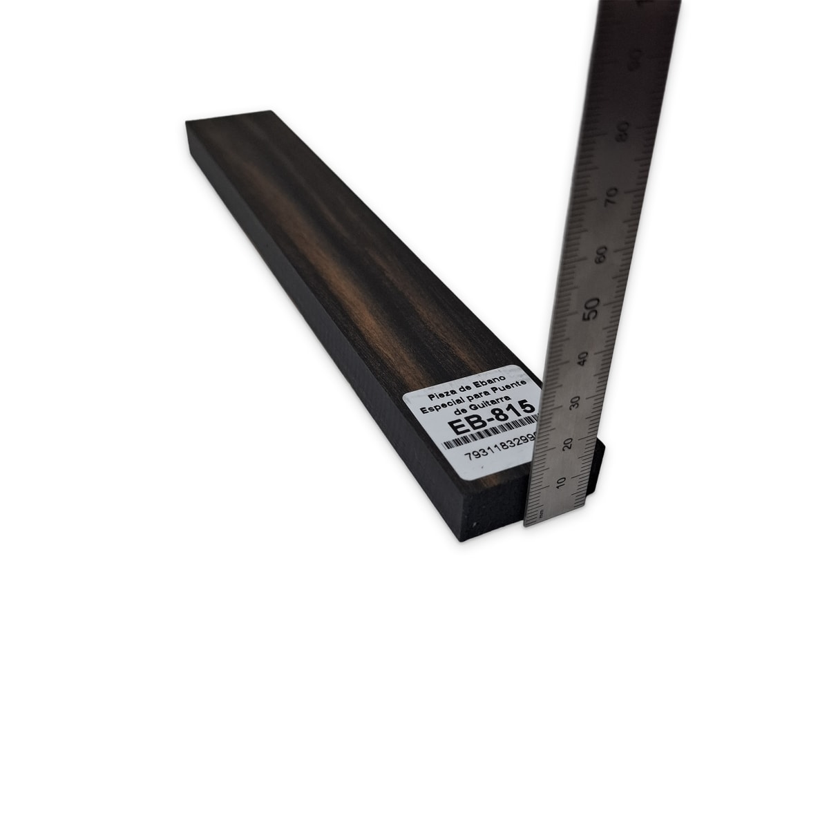 Pieza EB-815 de Ebano Especial para Puente de Guitarra2