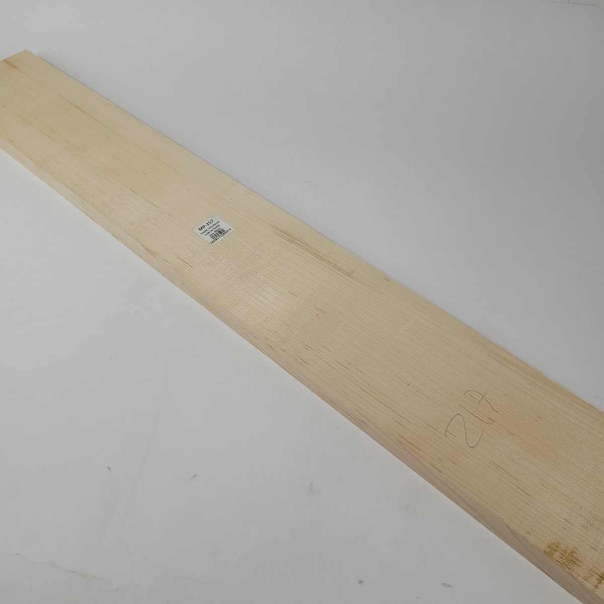 Pieza Unica MP-217 de Maple Arce Canadiense Especial Radial para Mastil de Bajo 0