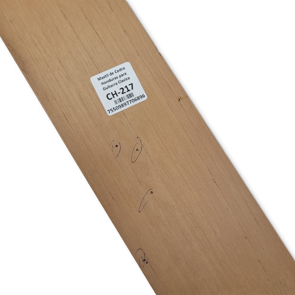 Mastil para Guitarra CH-217 de Cedro Honduras Economico con detalles5