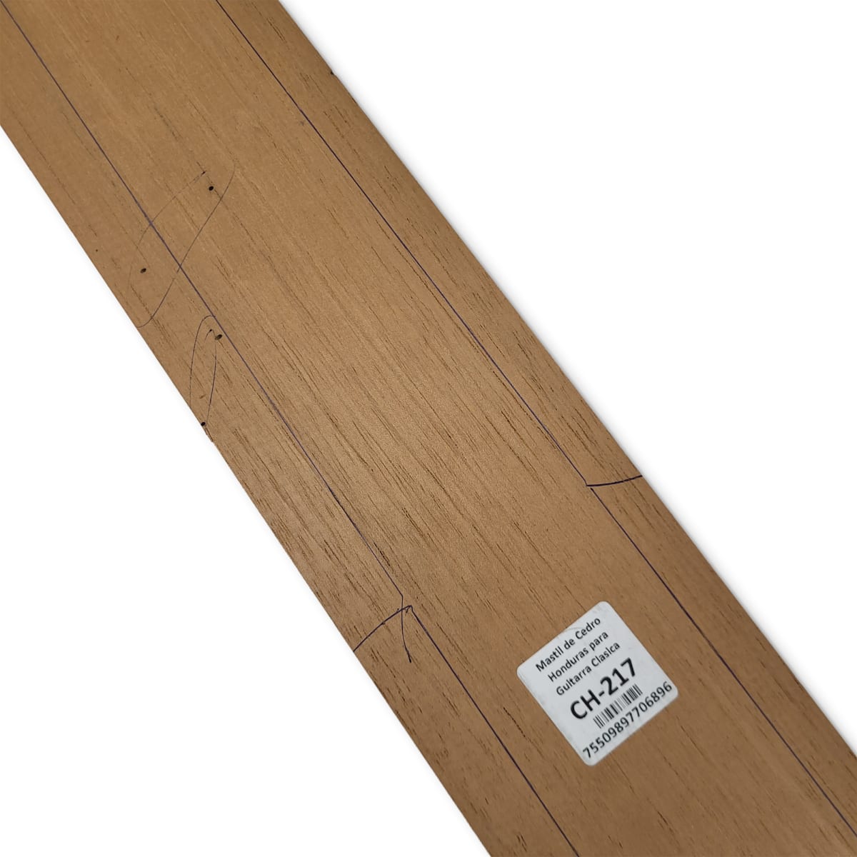 Mastil para Guitarra CH-217 de Cedro Honduras Economico con detalles6