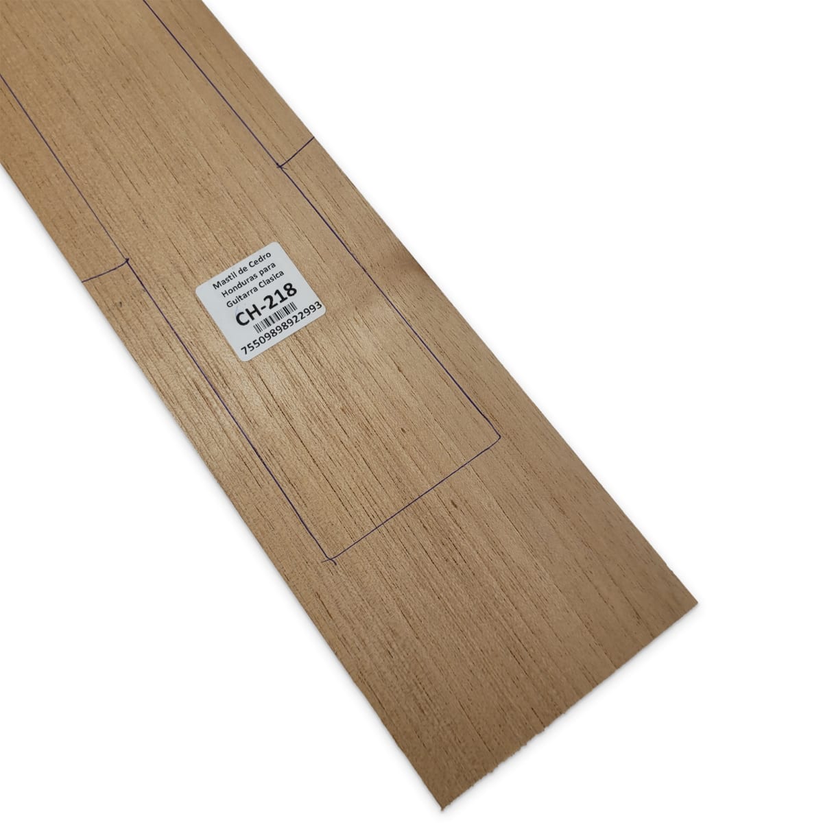 Mastil para Guitarra CH-218 de Cedro Honduras Economico con detalles7