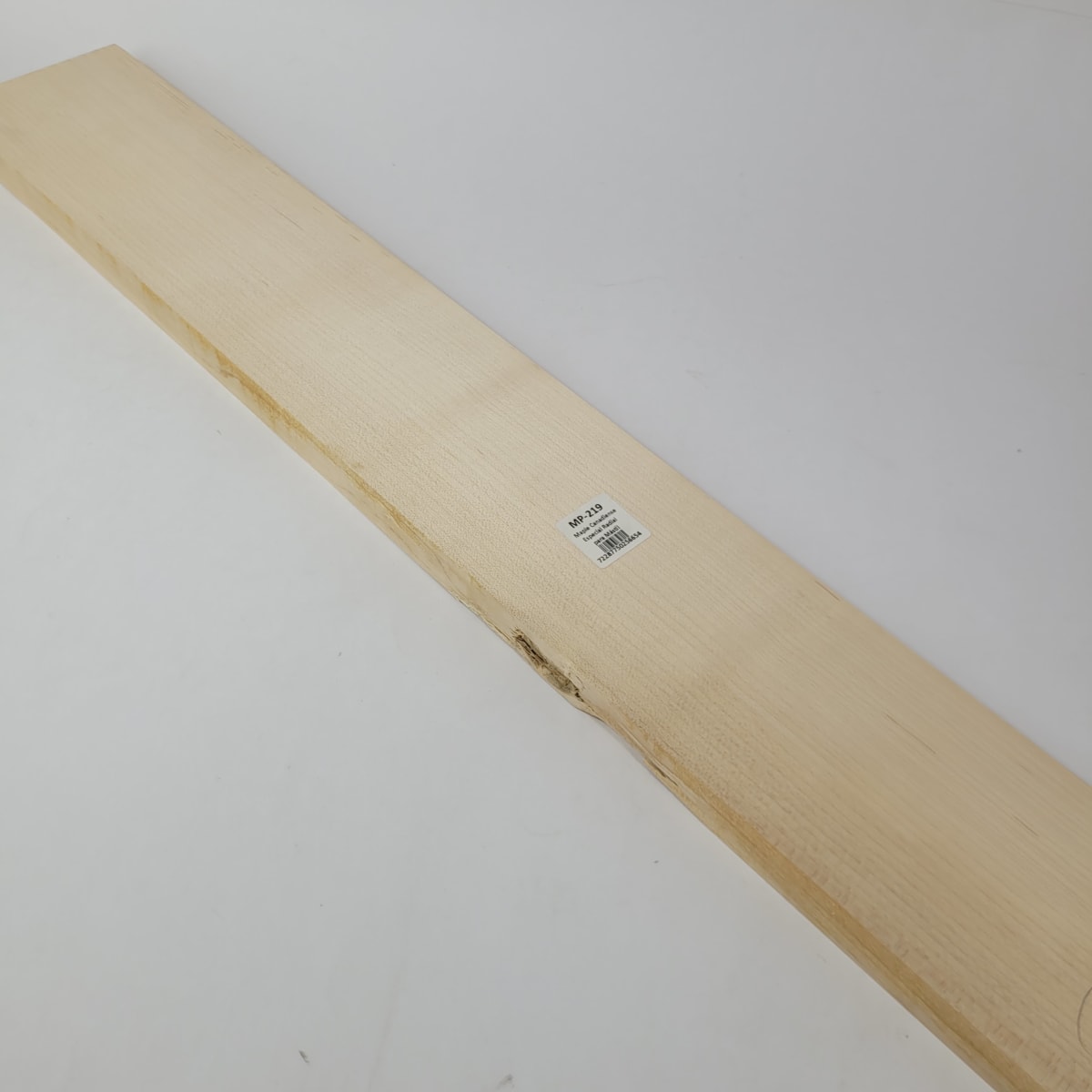 Pieza Unica MP-219 de Curly Maple Rizado Especial Calidad AAA para Mastil de Bajo 0