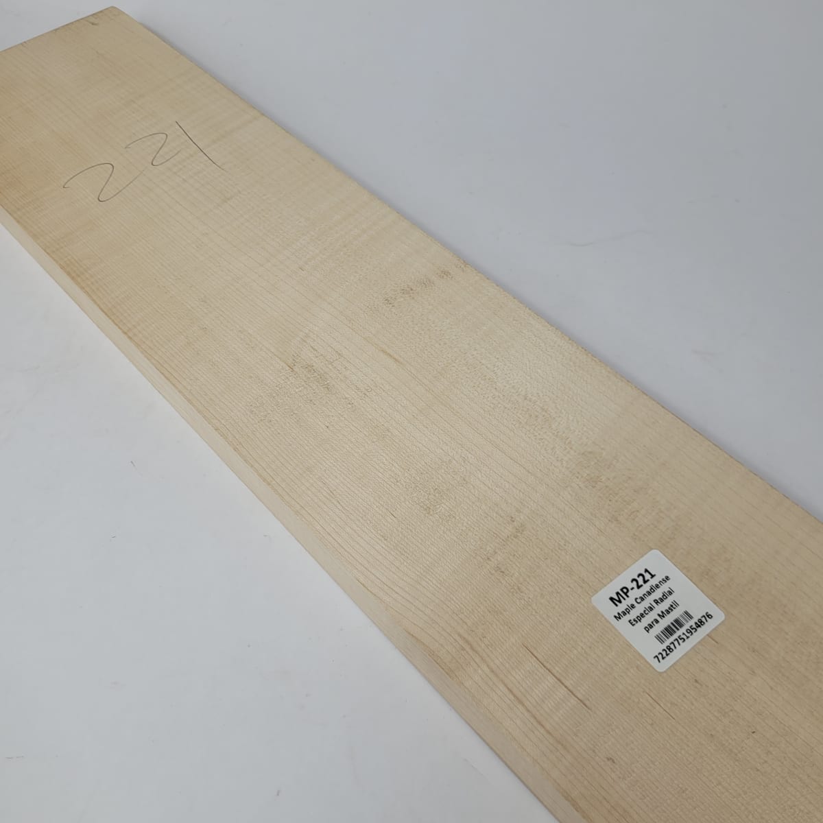 Pieza Unica MP-221 de Maple Arce Canadiense Especial Radial para Mastil de Bajo11