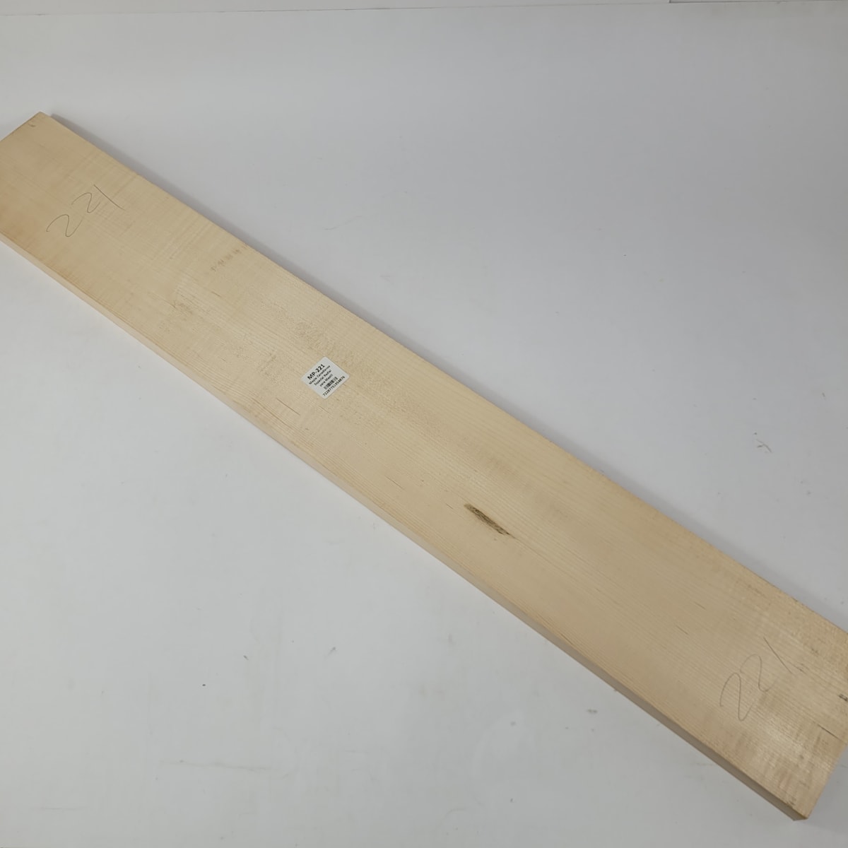 Pieza Unica MP-221 de Maple Arce Canadiense Especial Radial para Mastil de Bajo12