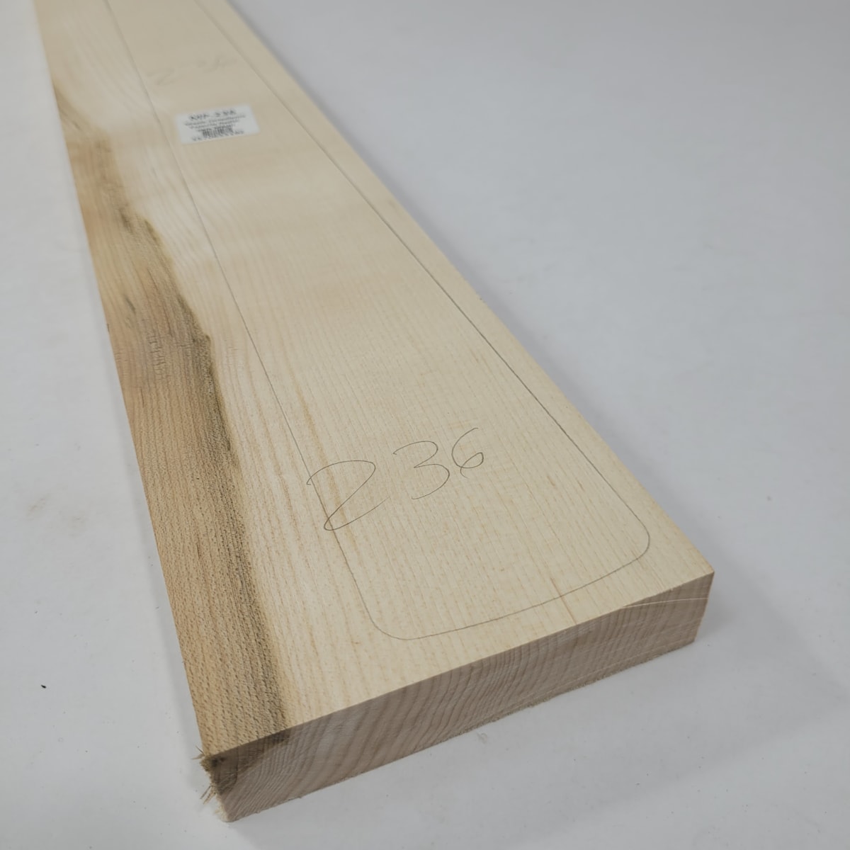 Pieza Unica MP-236 de Maple Arce Canadiense Especial Radial para Mastil de Guitarra 22 Trastes5