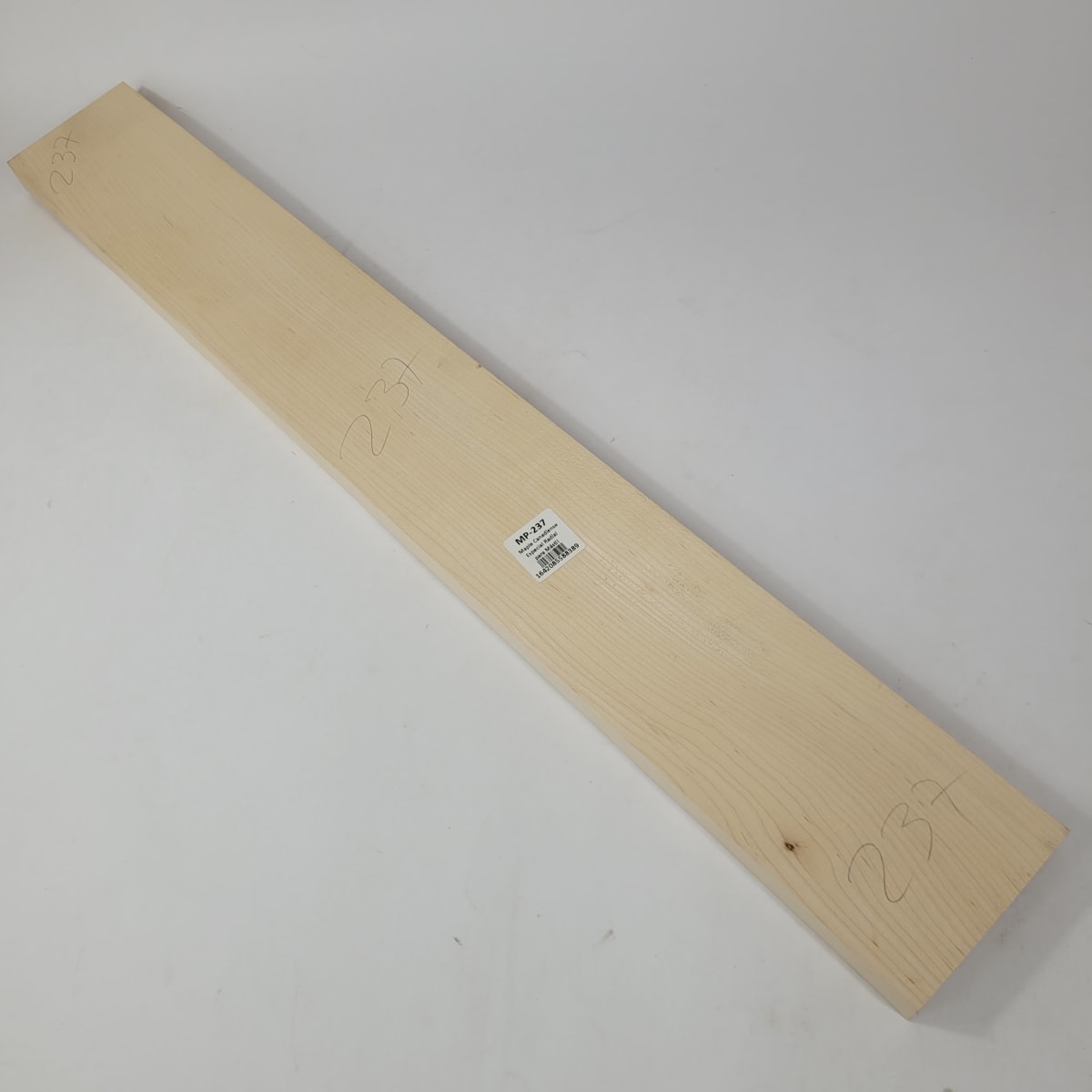 Pieza Unica MP-237 de Maple Arce Canadiense Especial Radial para Mastil de Guitarra 22 Trastes8