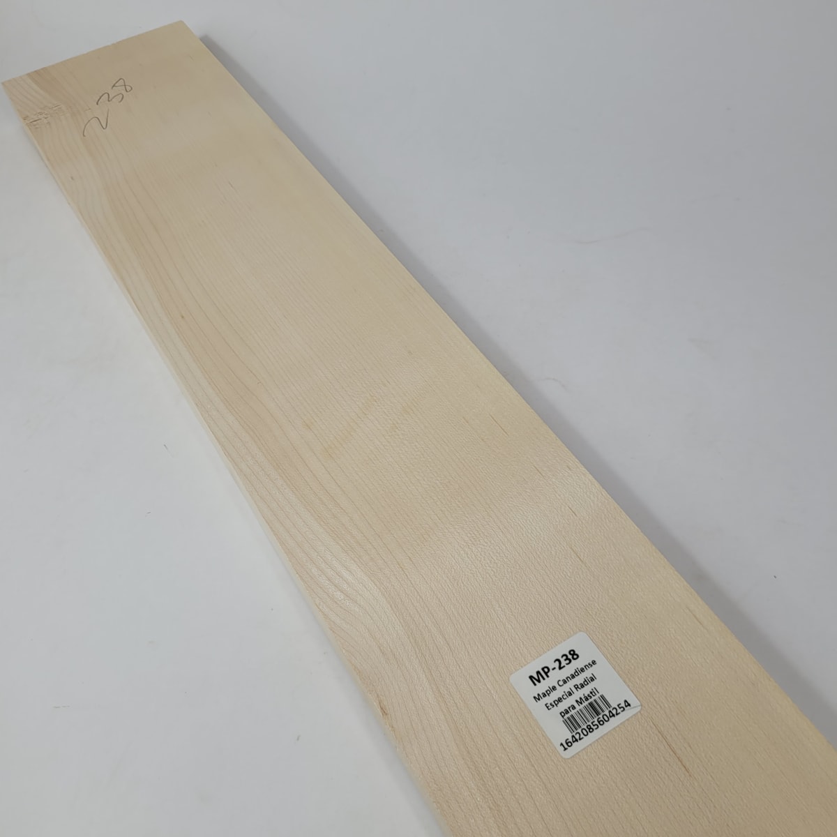 Pieza Unica MP-238 de Maple Arce Canadiense Especial Radial para Mastil de Guitarra 24 Trastes8