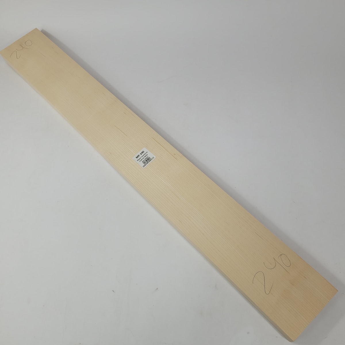 Pieza Unica MP-240 de Maple Arce Canadiense Especial Radial para Mastil de Guitarra 24 Trastes 0