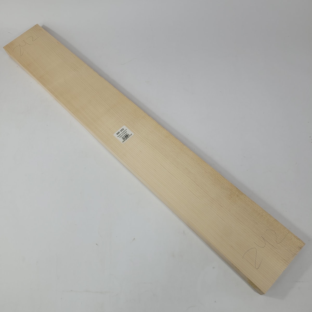 Pieza Unica MP-242 de Maple Arce Canadiense Especial Radial para Mastil de Guitarra 24 Trastes7