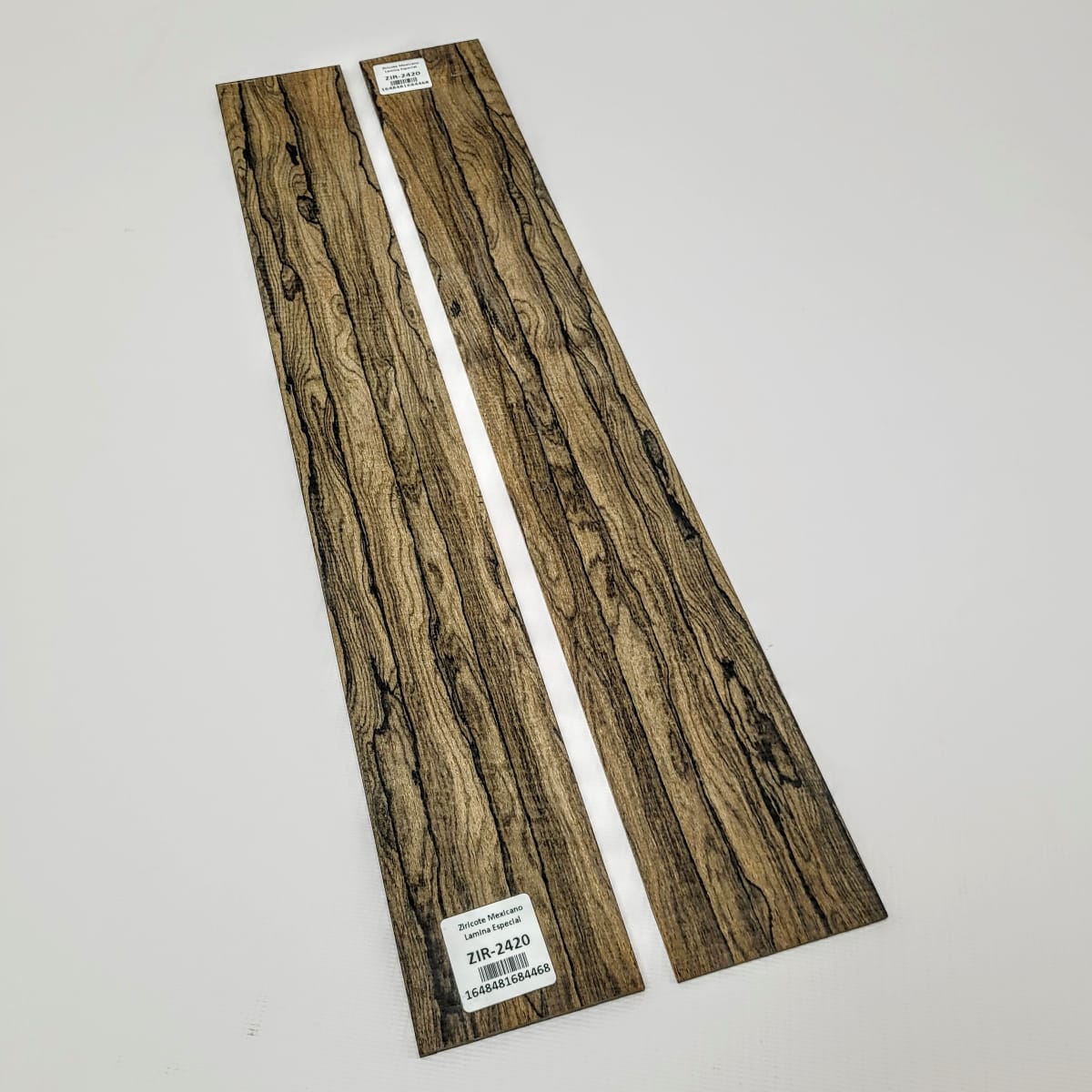 Set Unico REF: ZIR-2420 de Ziricote Mexicano (Ebano Mexicano) de 2 Laminas 0