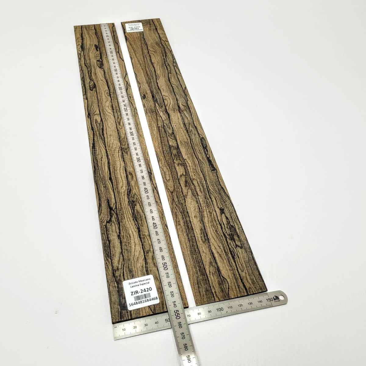 Set Unico REF: ZIR-2420 de Ziricote Mexicano (Ebano Mexicano) de 2 Laminas2