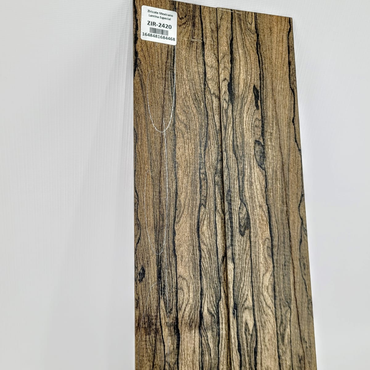 Set Unico REF: ZIR-2420 de Ziricote Mexicano (Ebano Mexicano) de 2 Laminas5