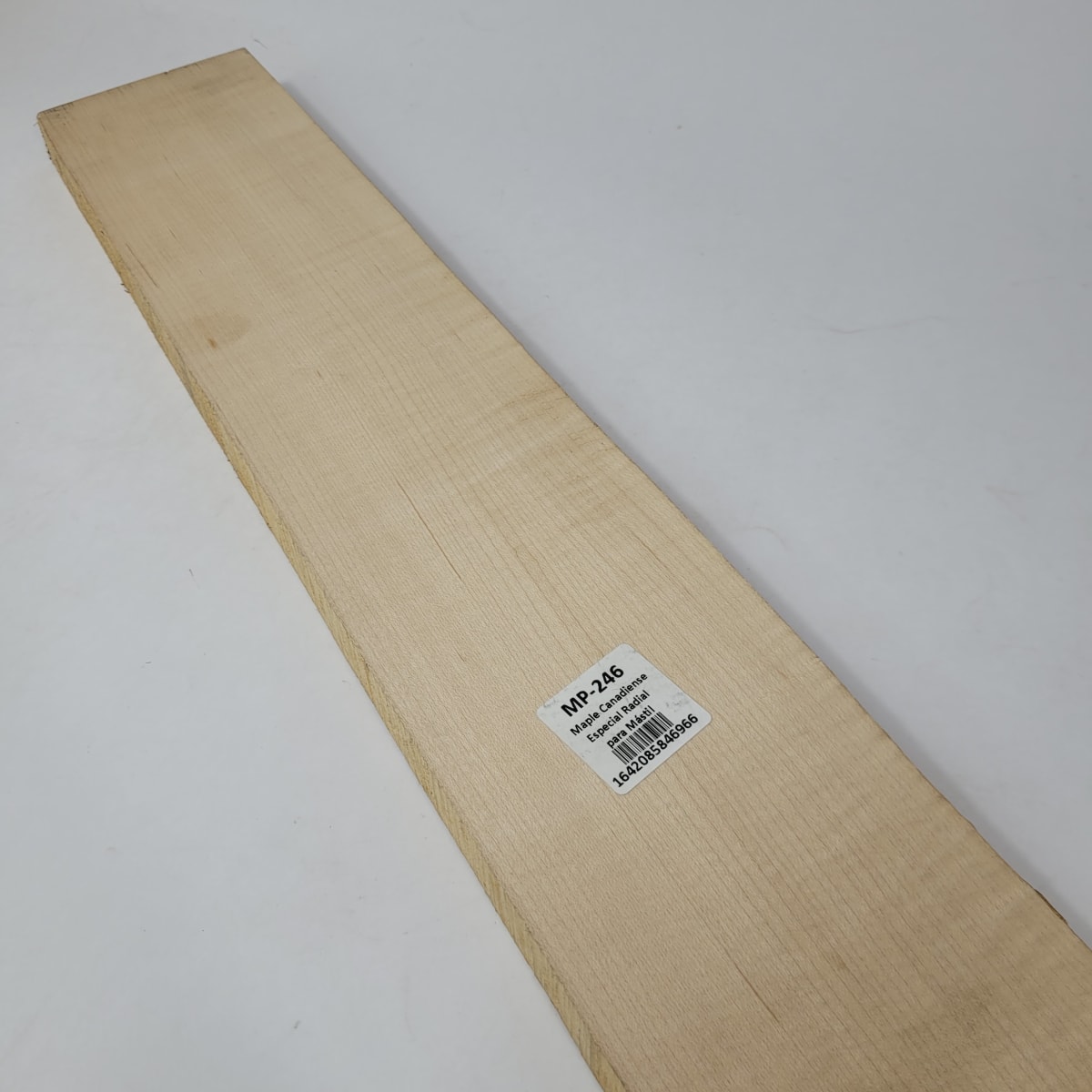 Pieza Unica MP-246 de Maple Arce Canadiense Especial Radial para Mastil de Guitarra 24 Trastes6