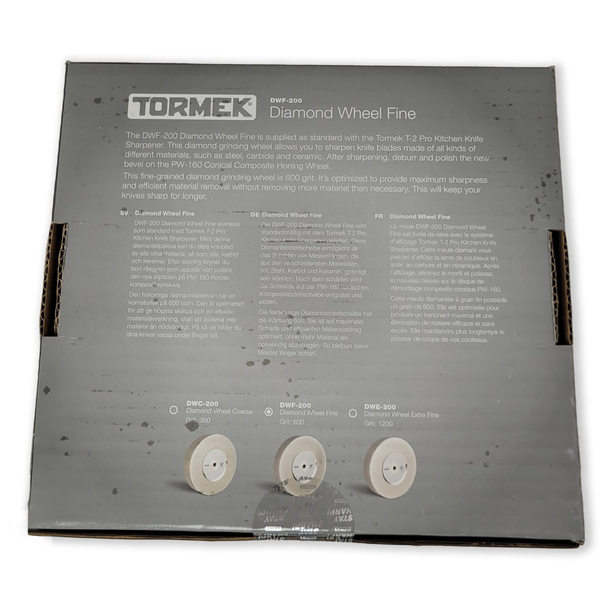 Piedra de Diamante Tormek DWF-200 para Afilado Grano 6004