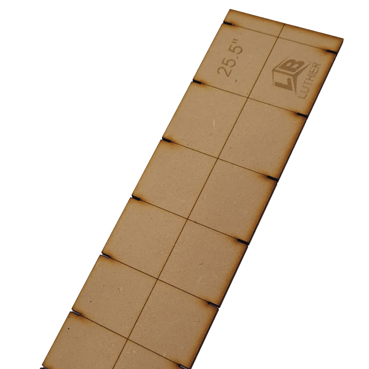 Plantilla en MDF para Diapason Tipo Fender de Escala 25.5