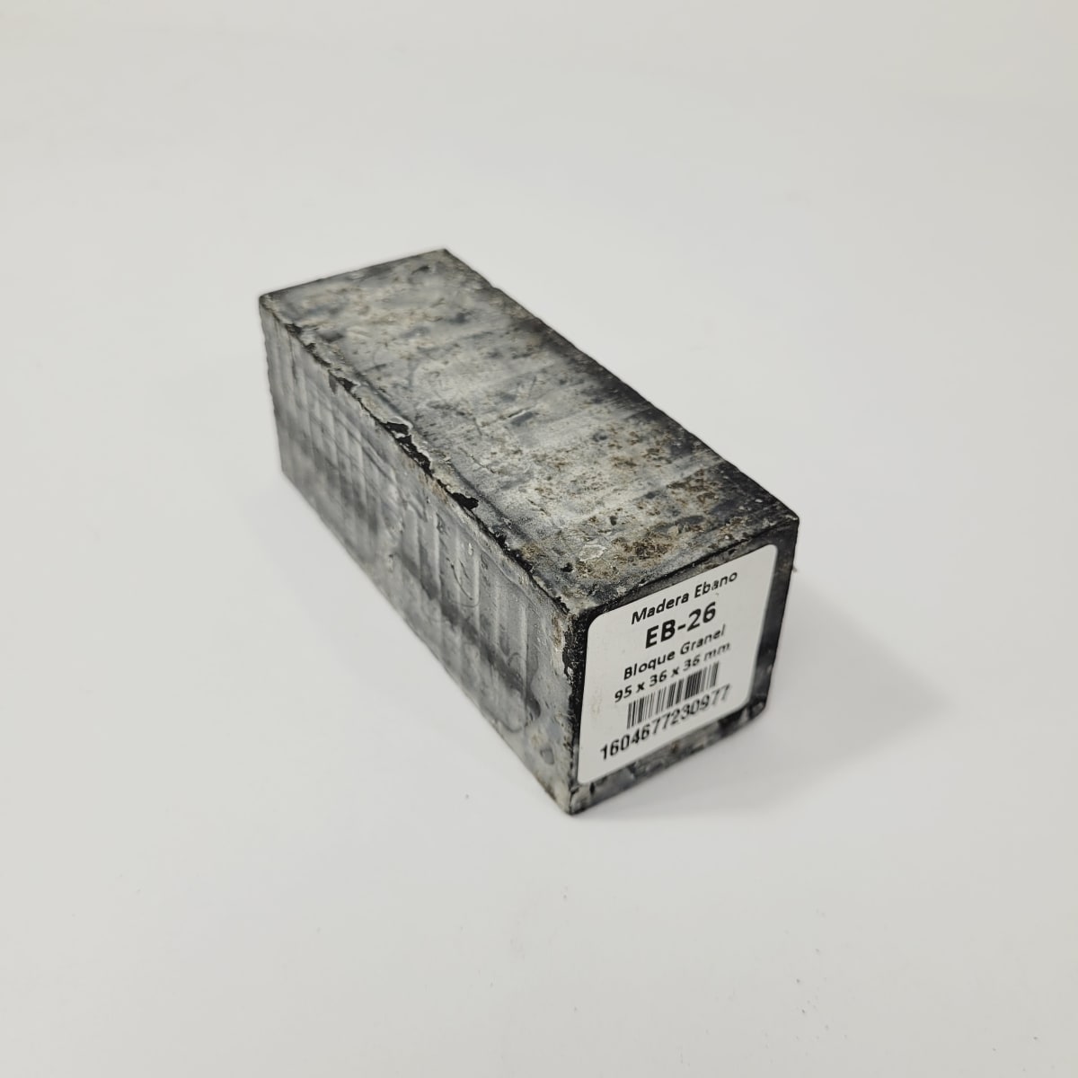 Bloque de Ebano REF: EB-26 de 95 x 36 x 36 mm +- 0