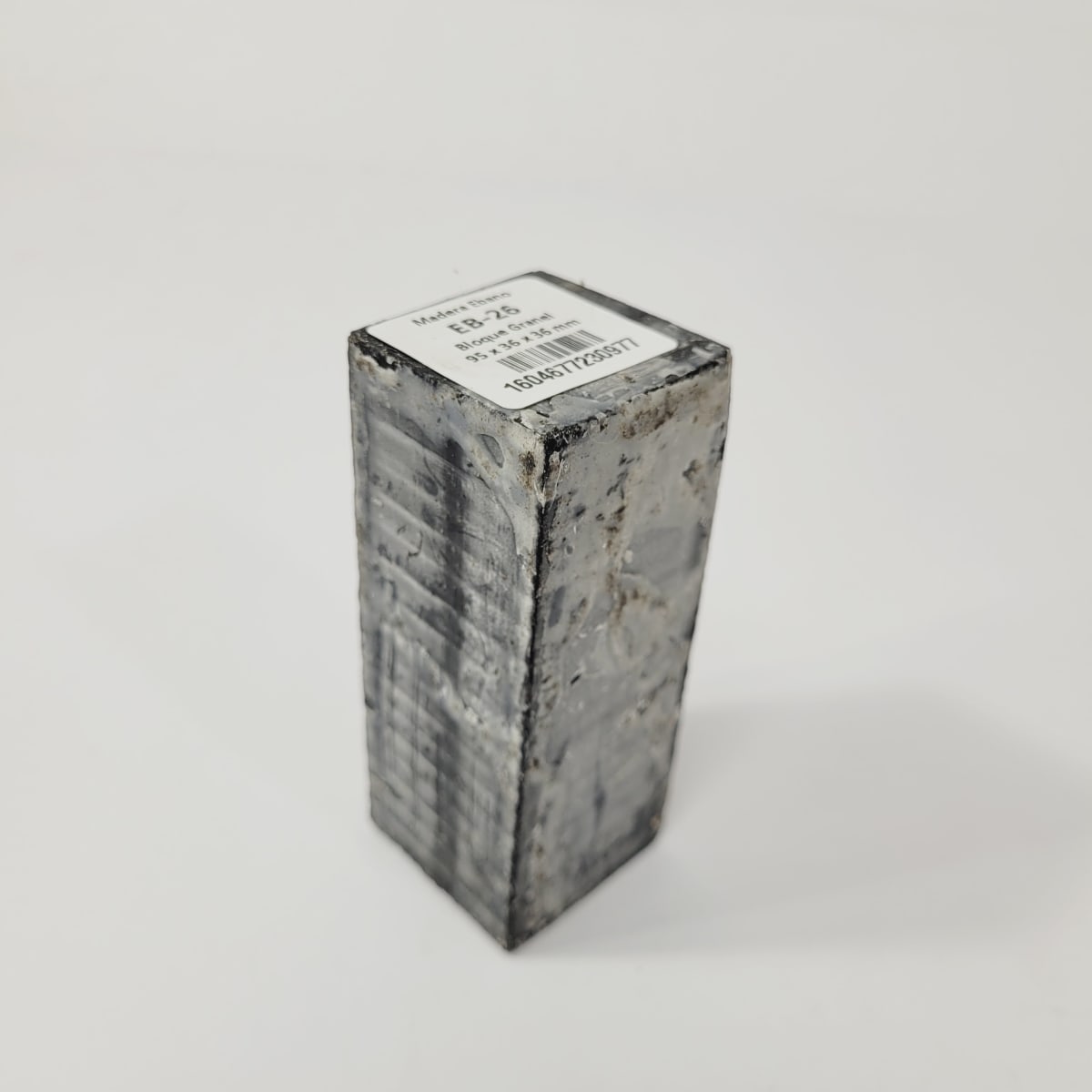 Bloque de Ebano REF: EB-26 de 95 x 36 x 36 mm +-4