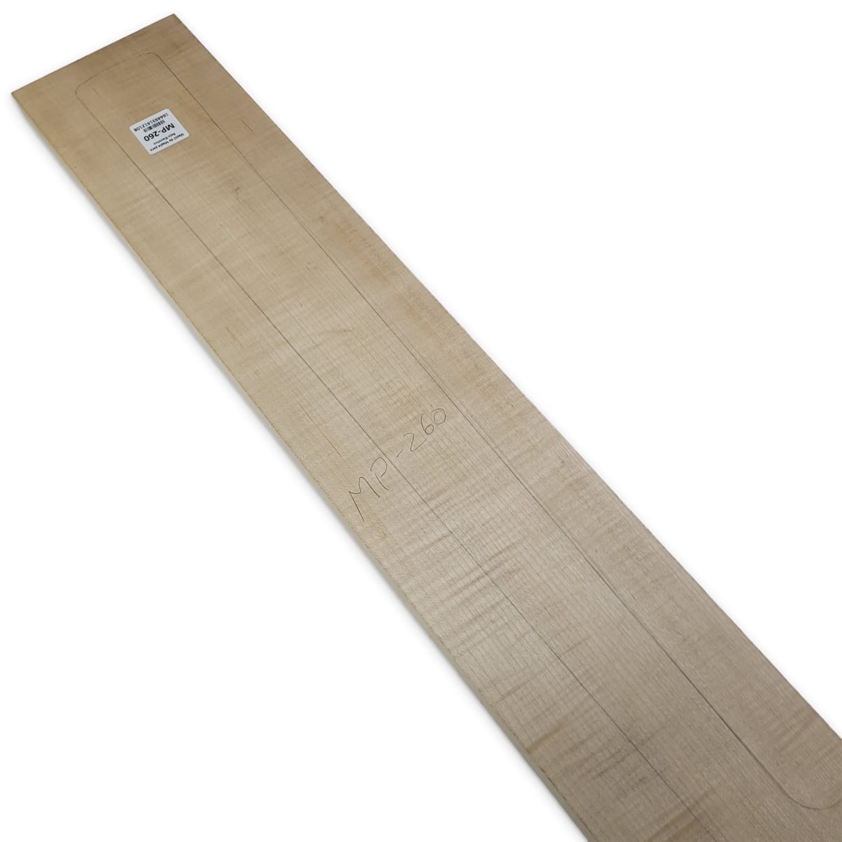 Mastil MP-260 de Maple Flameado Radial para Bajo5