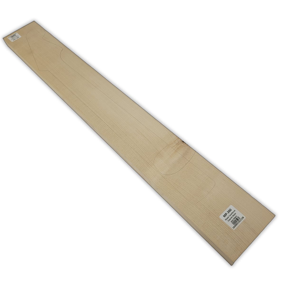 Mastil MP-260 de Maple Especial Radial con Detalles para Guitarra8
