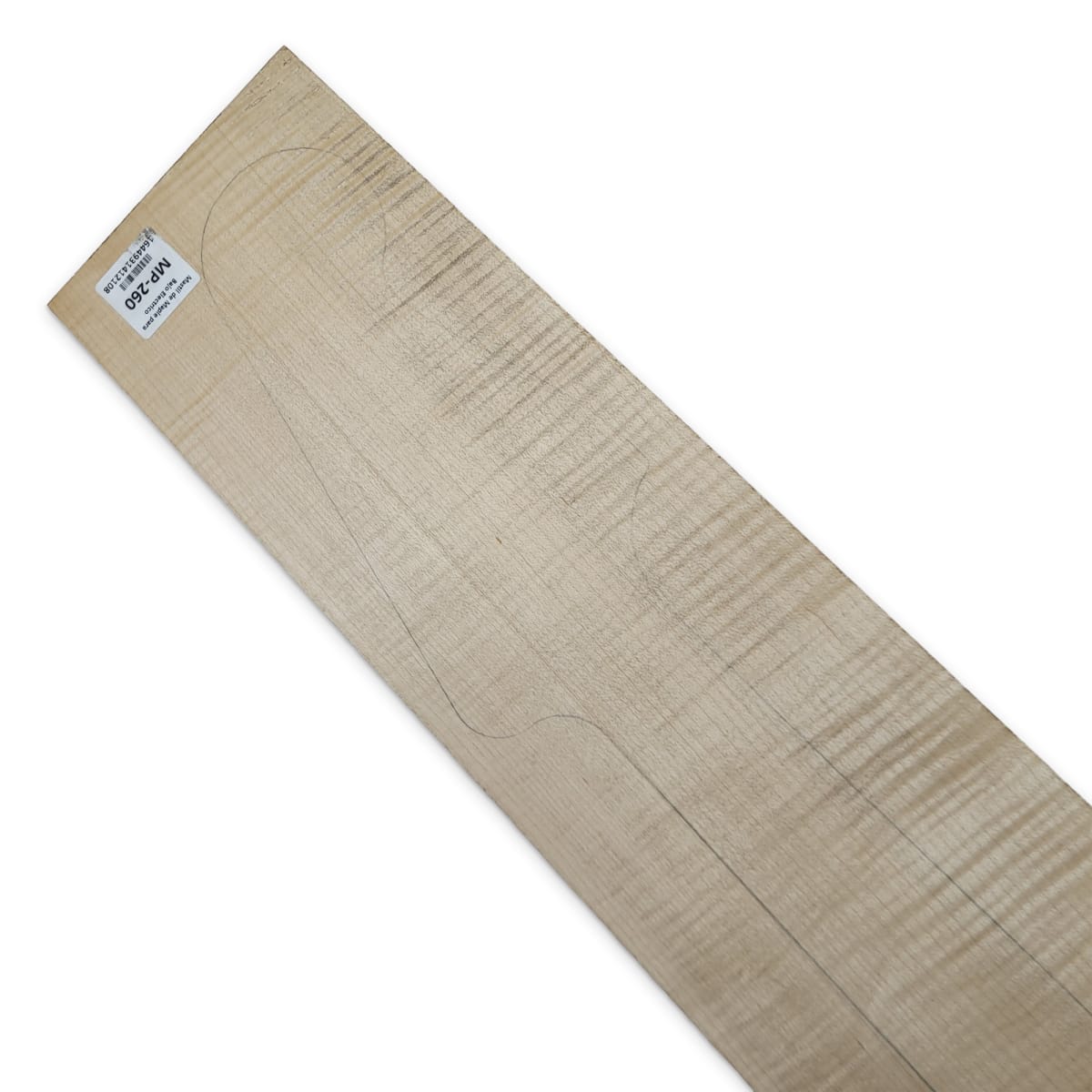 Mastil MP-260 de Maple Flameado Radial para Bajo6