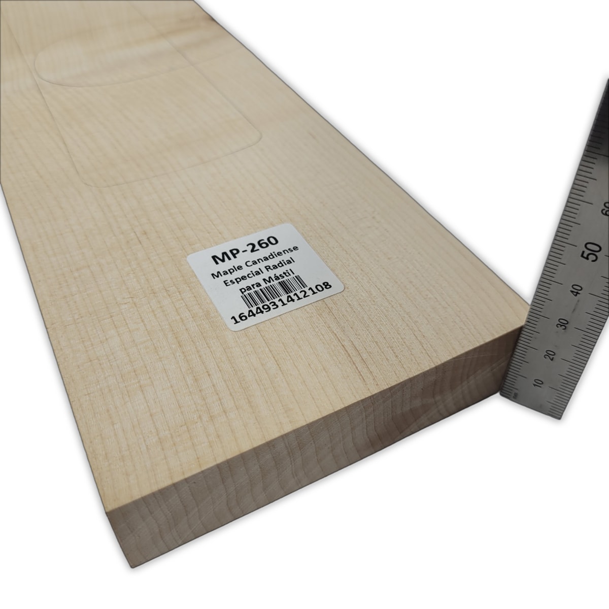 Mastil MP-260 de Maple Especial Radial con Detalles para Guitarra5