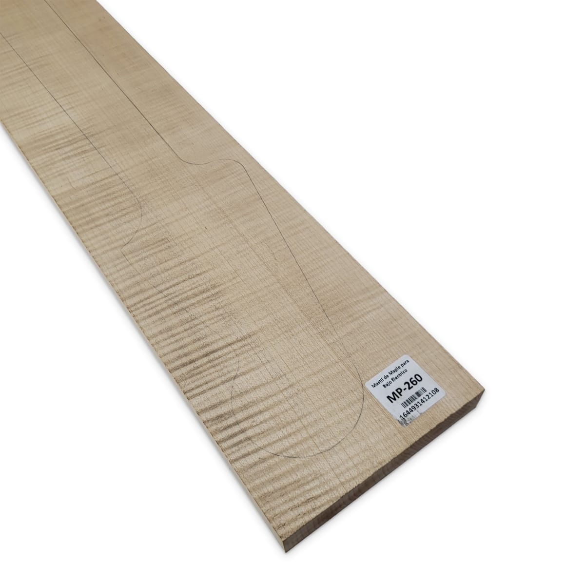 Mastil MP-260 de Maple Flameado Radial para Bajo9