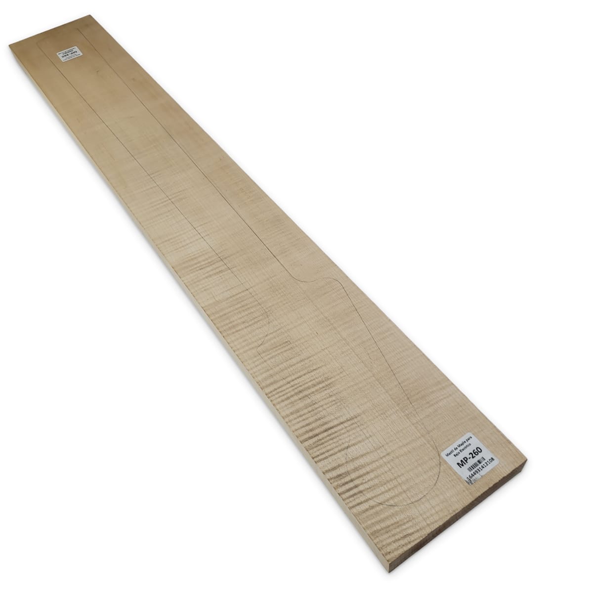 Mastil MP-260 de Maple Flameado Radial para Bajo 0