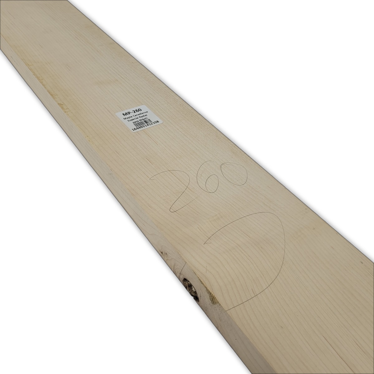 Mastil MP-260 de Maple Especial Radial con Detalles para Guitarra7