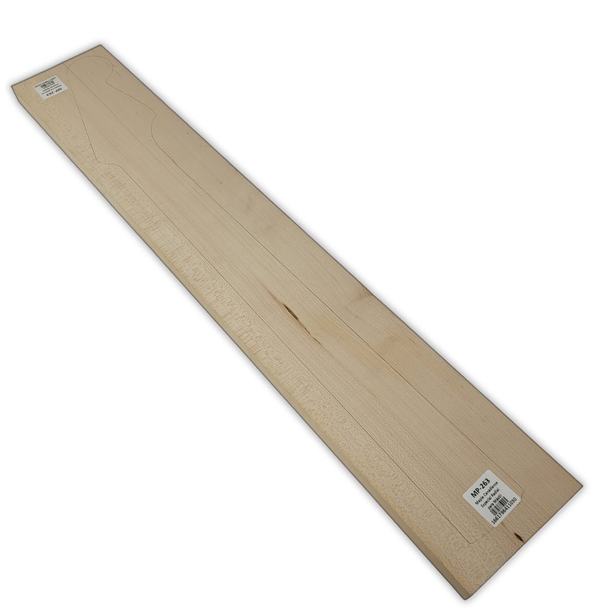 Mastil MP-263 de Maple Especial Radial con Detalles para Guitarra 0