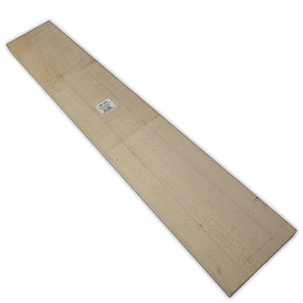 Mastil MP-263 de Maple Especial Radial con Detalles para Guitarra9