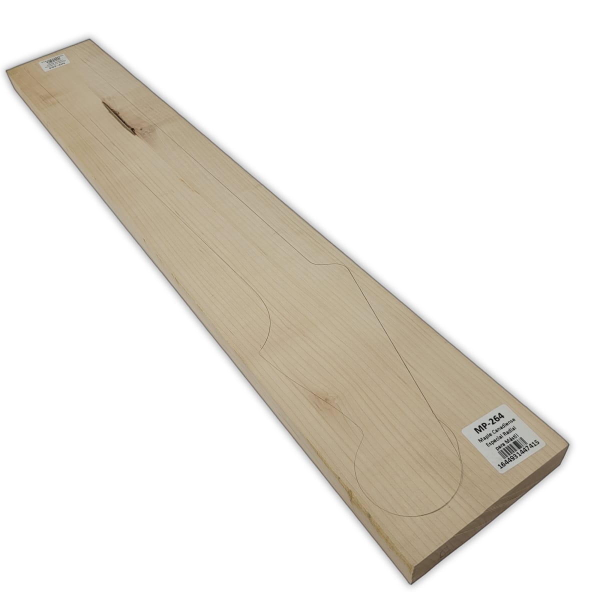 Mastil MP-264 de Maple Especial Radial con Detalles para Guitarra7