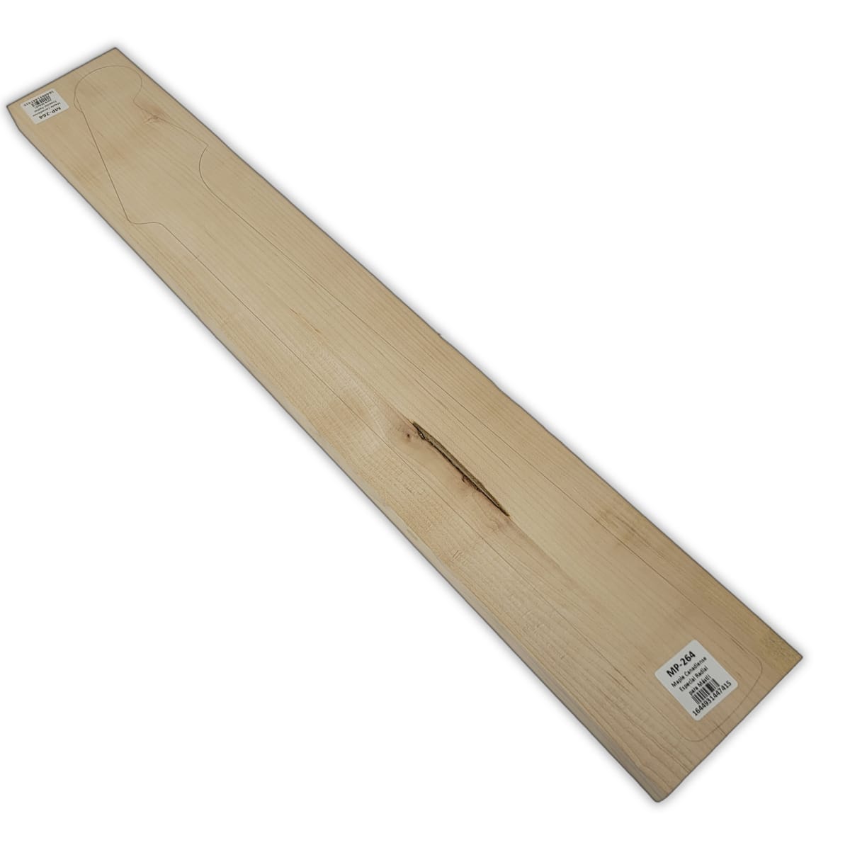 Mastil MP-264 de Maple Especial Radial con Detalles para Guitarra8