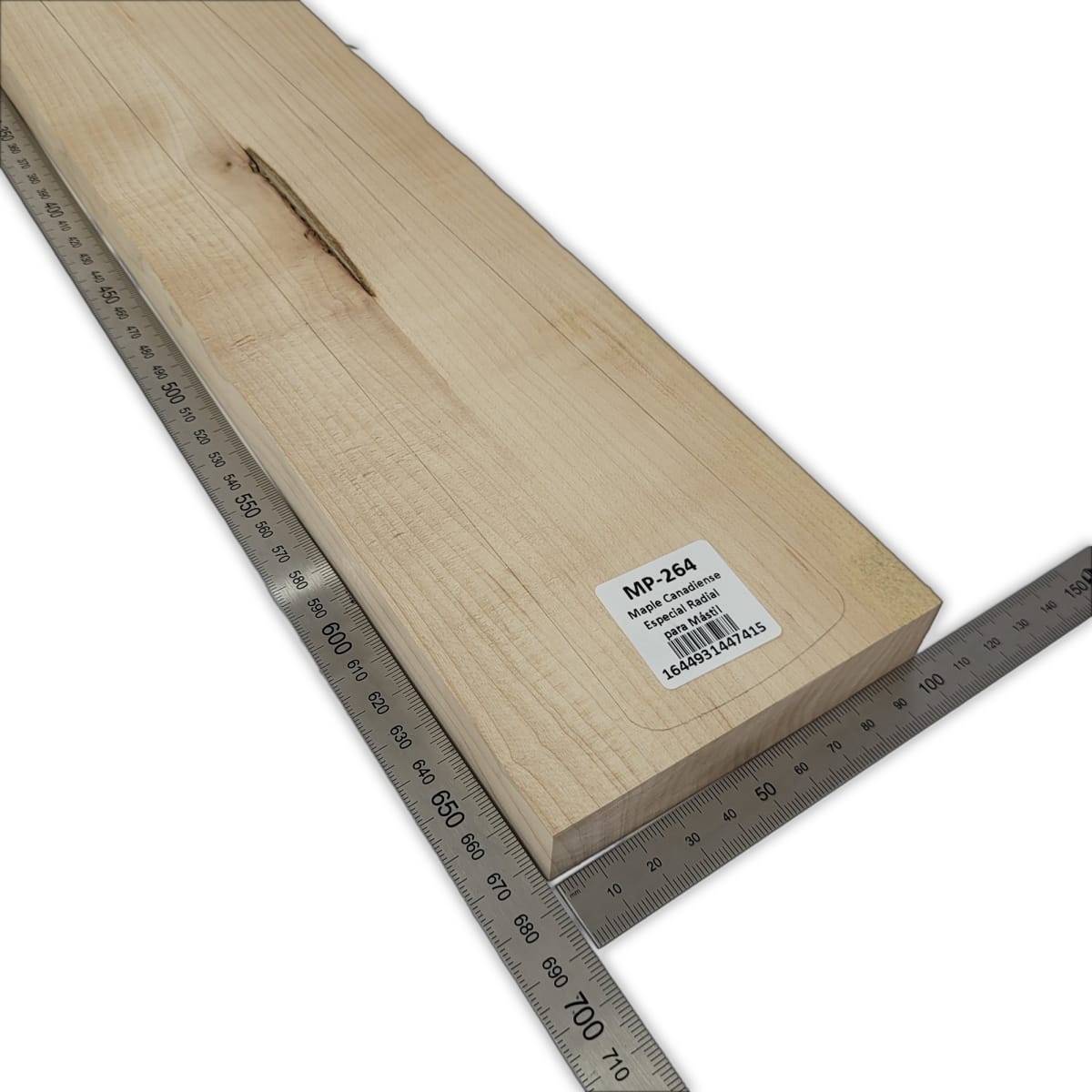 Mastil MP-264 de Maple Especial Radial con Detalles para Guitarra3