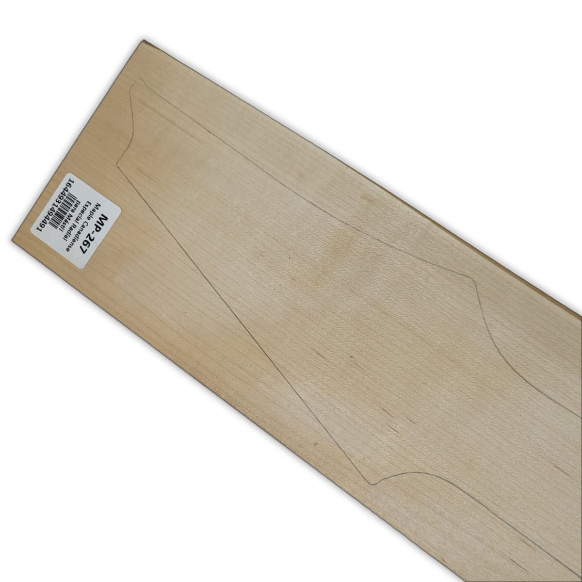 Mastil MP-267 de Maple Especial Radial con Detalles para Guitarra5